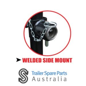 Trailer Jack Stand Swing Up Round – 907Kg Capacity