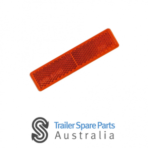 thumbnail image 2 of SMART OUTDOORS 2x Amber Round Screw-On Reflectors – 85mm, Trailer, Caravan, Van, Boat, UK Made 2 of 4