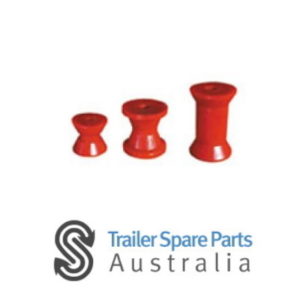 Red Poly Boat Rollers