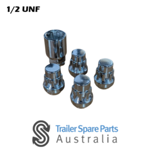 Anti-Theft Wheel Lock Nuts Set 1/2" UNF