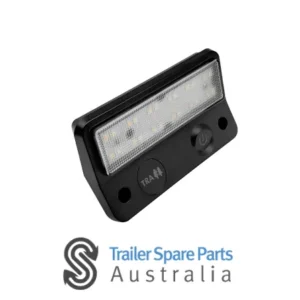 Dual LED Amber/White Awning Light BLACK