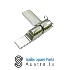 Aluminium Hinge & Gudgeon Kit 100MM