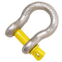 TSPA-BSH08R Bow shackle 8mm rated 0.75T