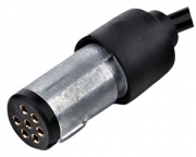 TSPA-PRS-FMET Plug 7 Pin Round Slim (Female)