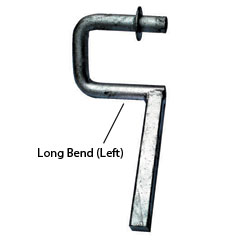 92090 = Long Bend Wobble Bracket - Left