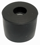 91202 2 1/2” Round Roller Cap 17mm Bore